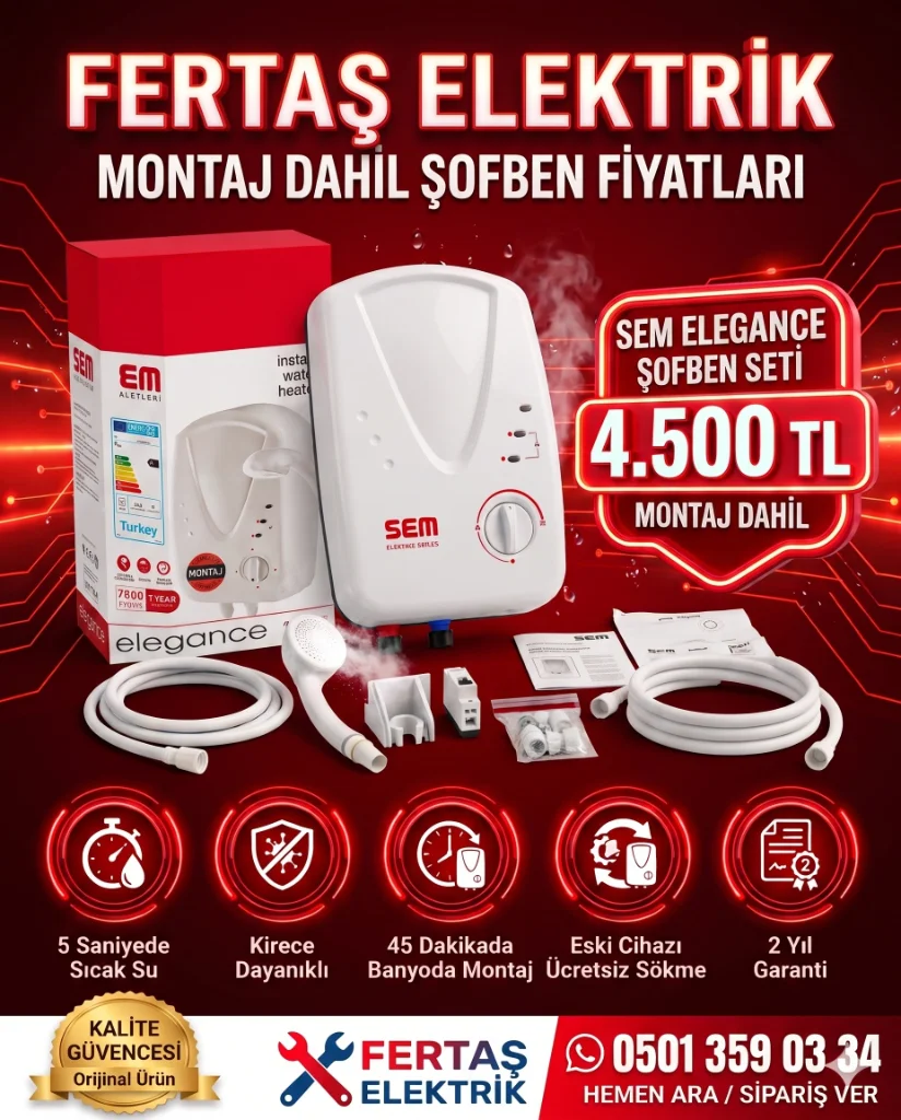 Sem Elegance Titanyum Fertaş Elektrik Kampanyası