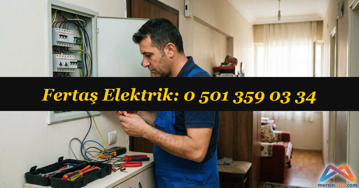 Mersin Kafe Dış Mekan Isıtıcı & Pergole Elektrik Tesisatı | Fertaş Elektrik