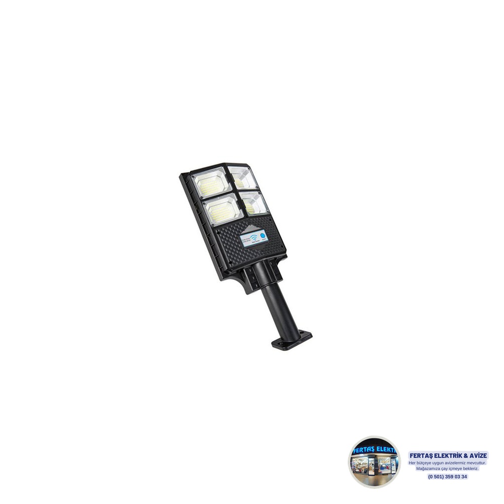 Cata Solar Güneş Enerjili 100W Sokak Lambası Kumandalı