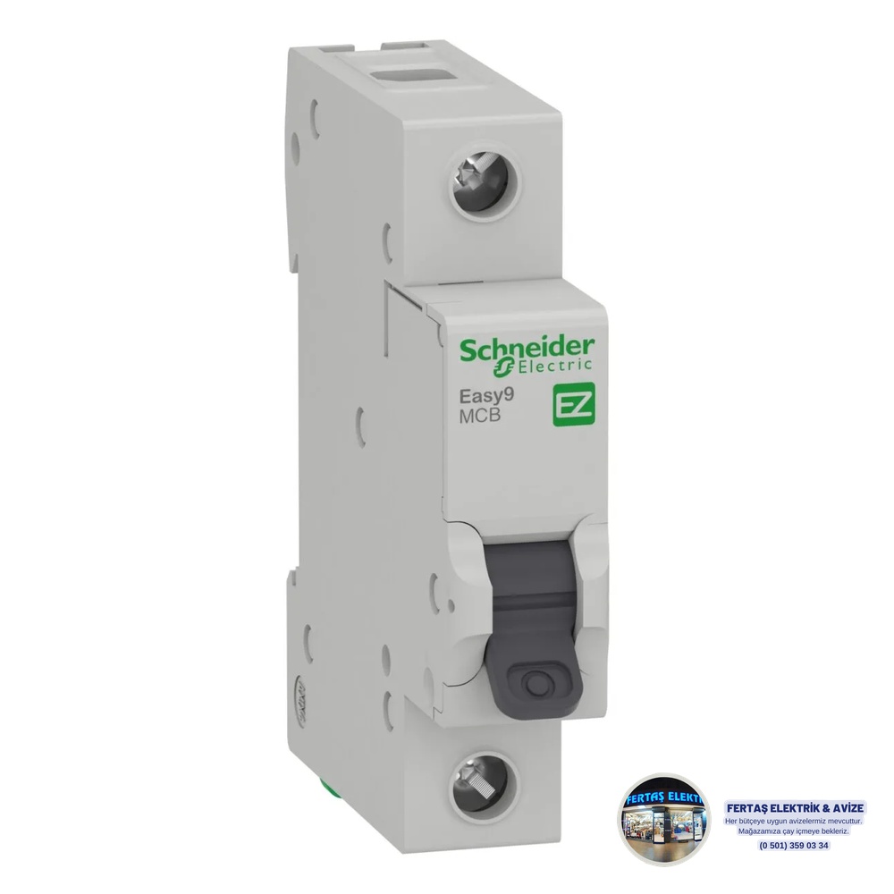 Schneider Easy9 1 Fazlı 10A C Tipi Otomatik Sigorta