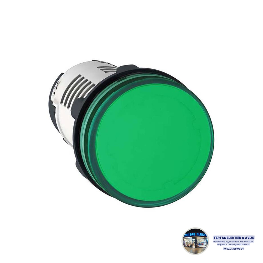 Schneider Harmony Sinyal Lambası 220V Yeşil LED