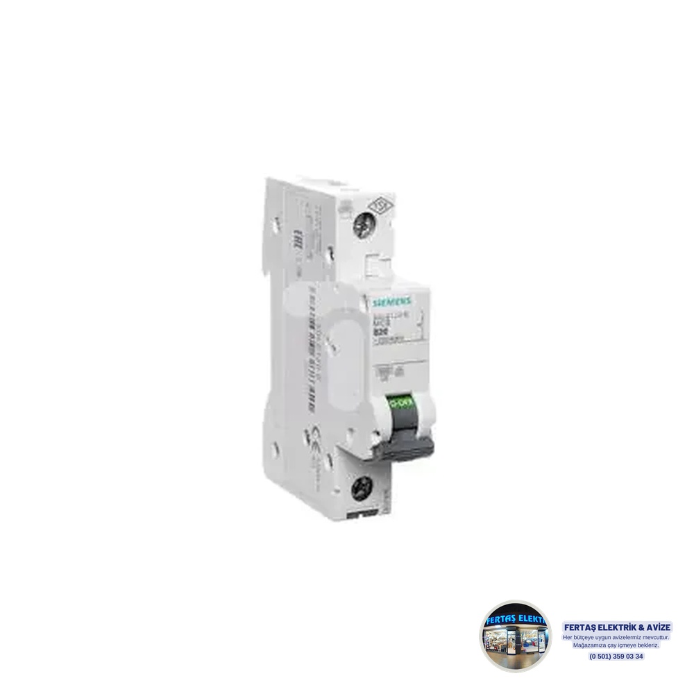 Siemens 5SL6 1 Fazlı 20A B Tipi Otomatik Sigorta