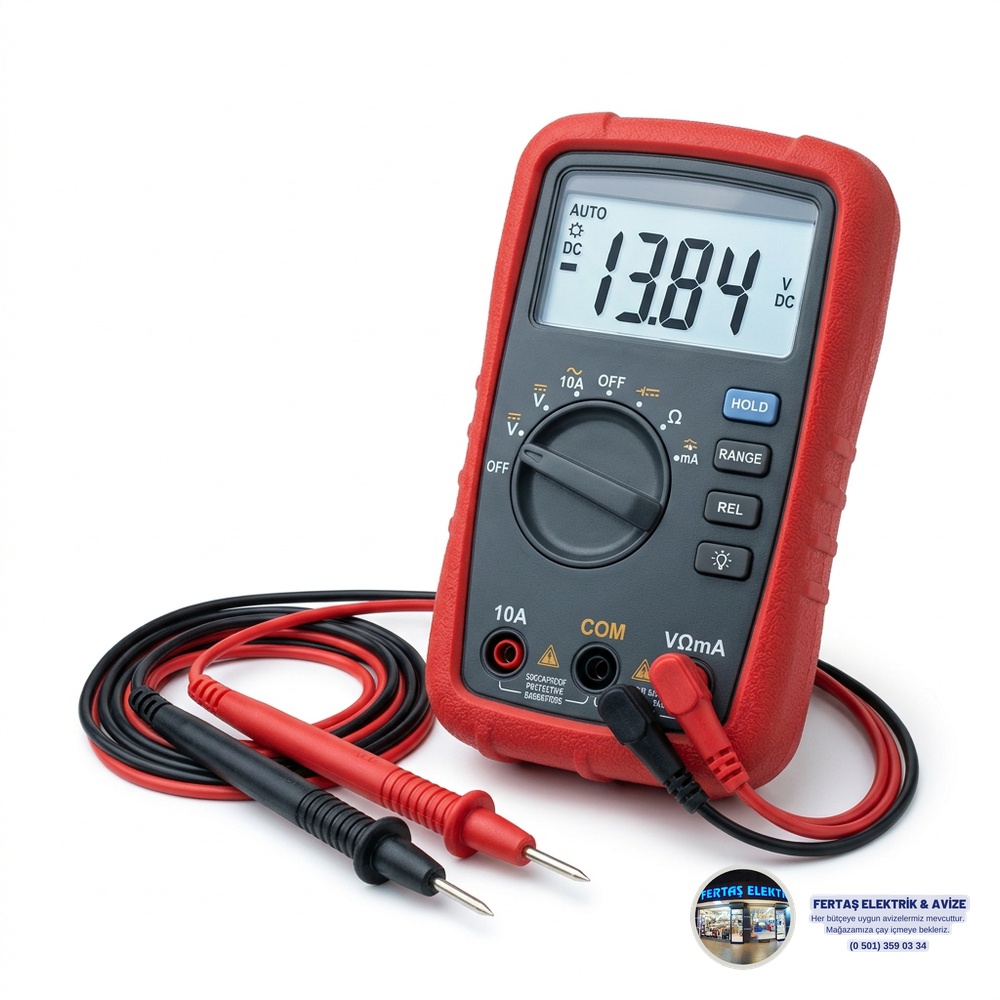Uni-T UT33D+ Dijital Multimetre ve Buzzer Ölçü Aleti